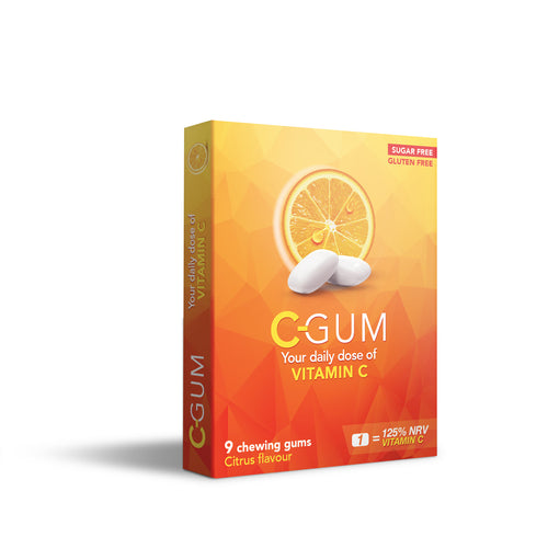 C-Gum Vitamine C kauwgom Sinaasappel