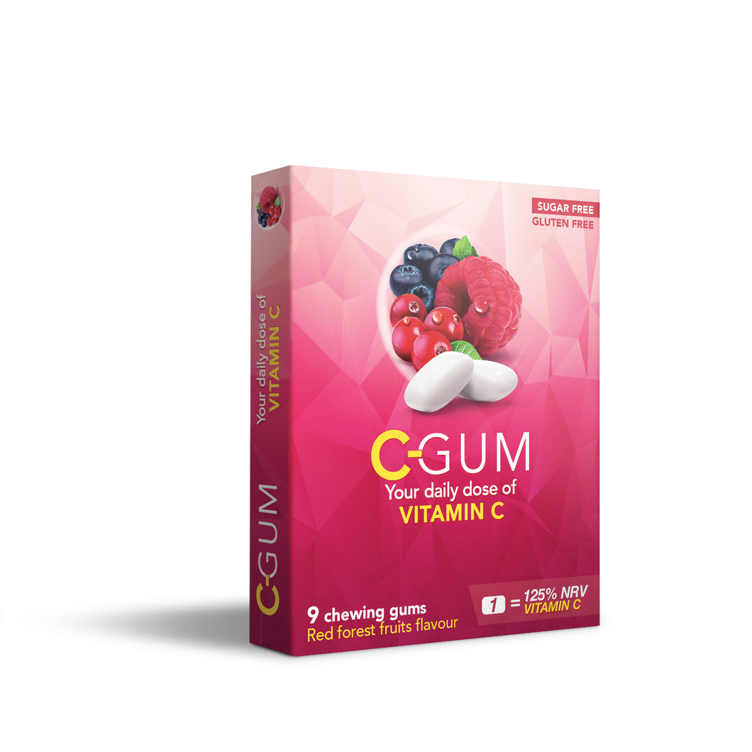 C-Gum Vitamine C kauwgom Multi-Vruchten